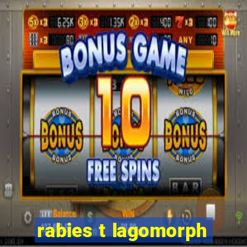 rabies t lagomorph